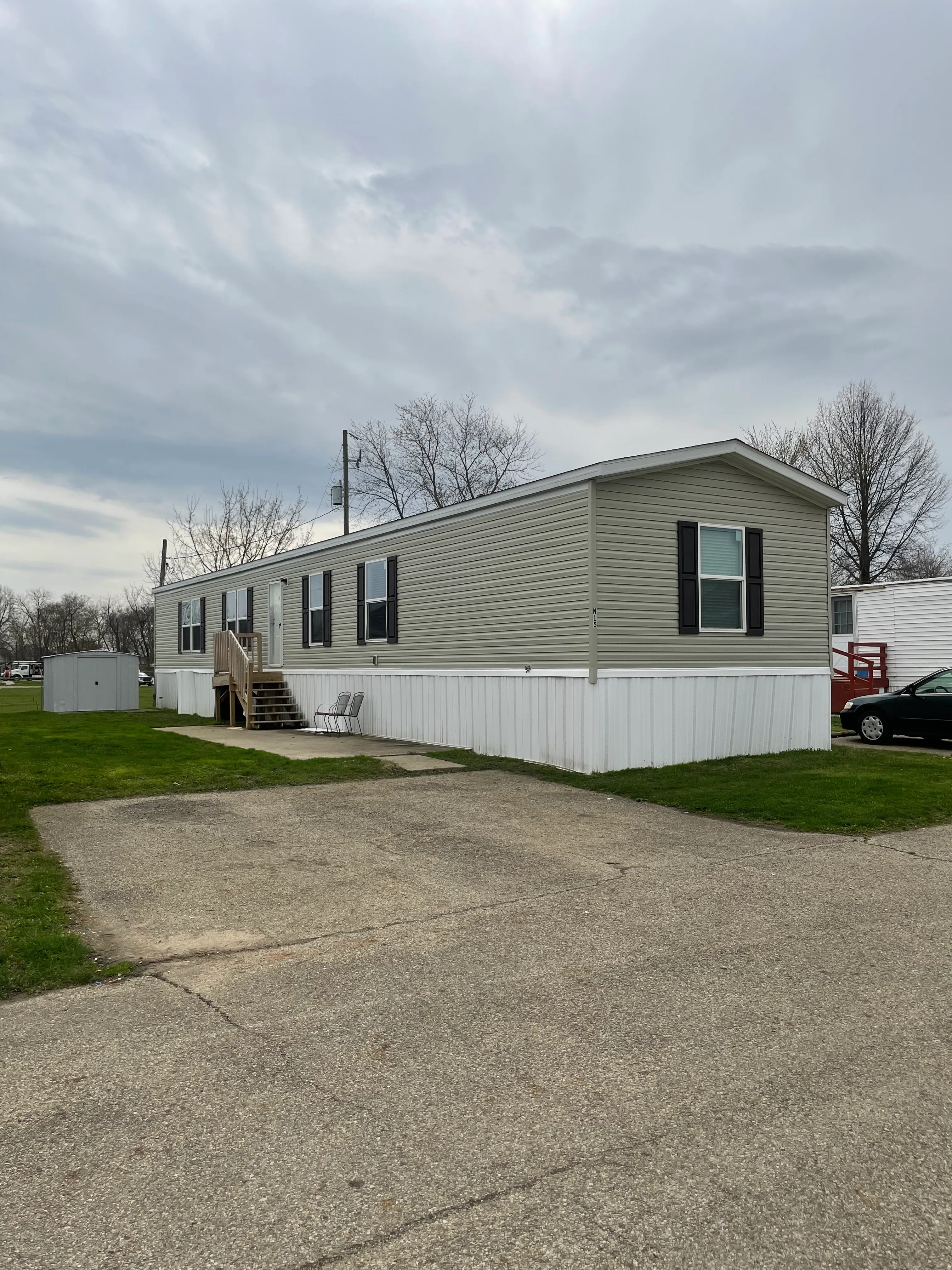 Well-Maintained Single-Wide Manufactured Home with Storage Shed